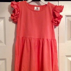 Adorable Essential coral dress